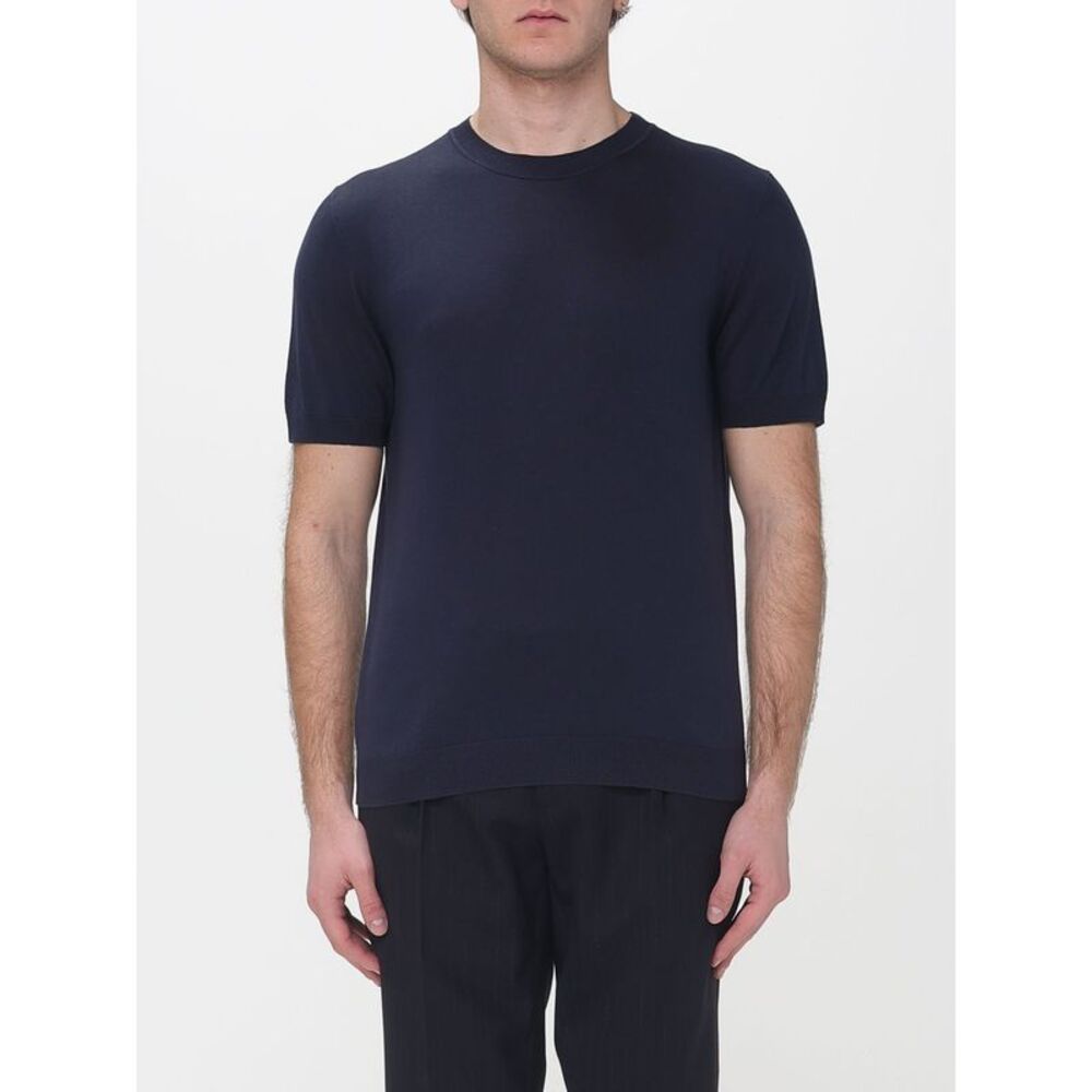 Lardini Men Silk Crew Neck Sweater Lardini